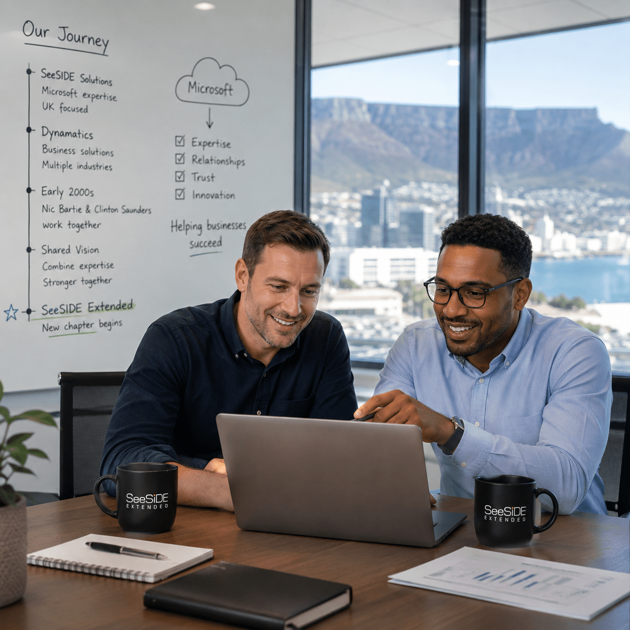 SeeSIDE founders and Microsoft technology partnership story